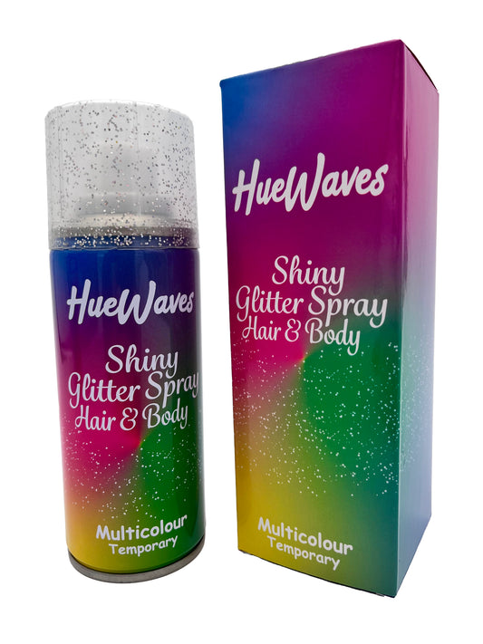 Hue Waves Multicolour Glitter Spray